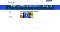 Desktop Screenshot of intereng-mt.de